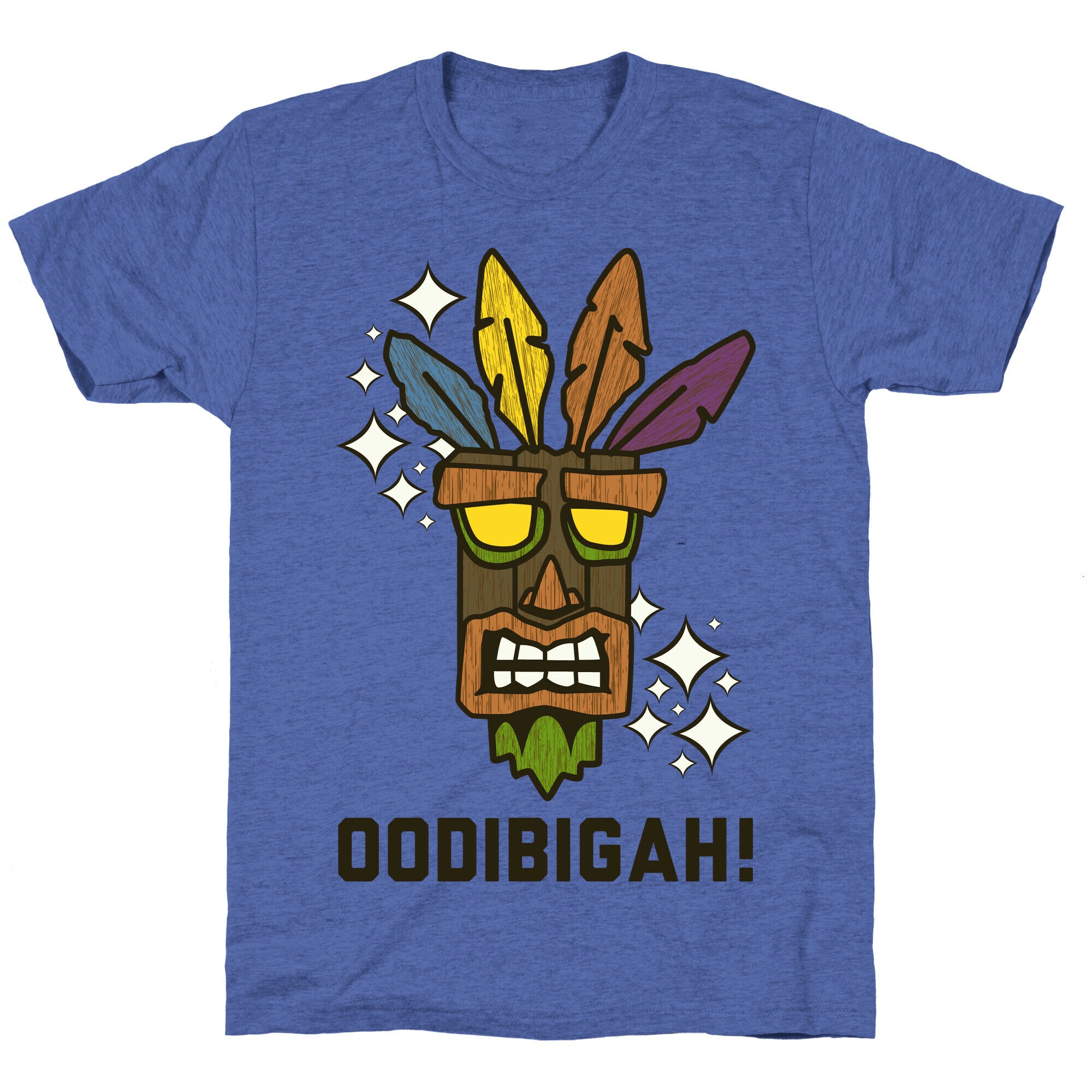 Crash Aku-Aku Mask Unisex Triblend Tee
